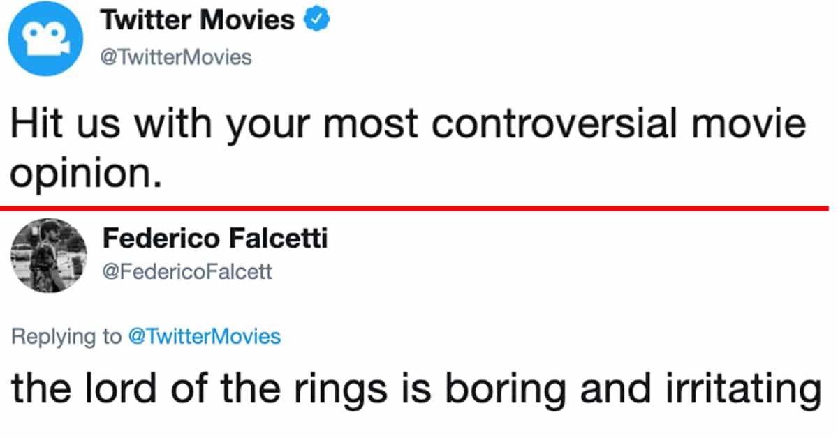 controversial movie opinion, controversial movie opinions