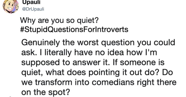 stupid questions for introverts