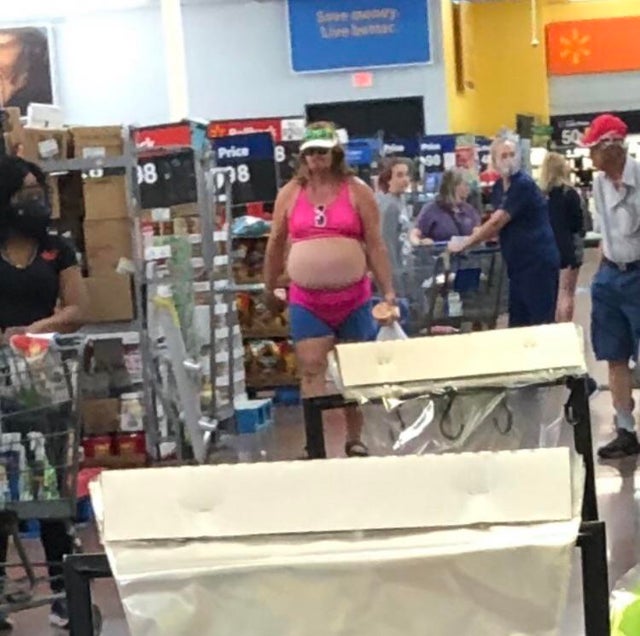 people of walmart - wrestling outfit