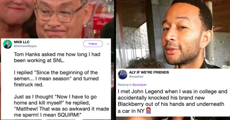 awkward celebrity encounter, awkward celebrity interaction