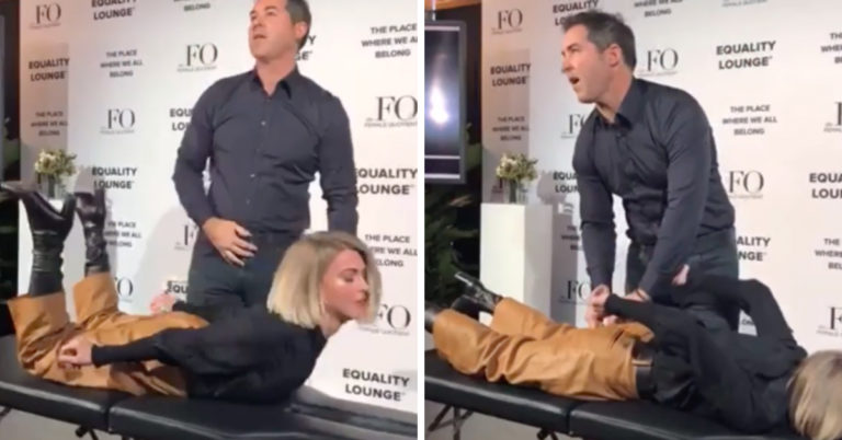 Julianne Hough Writhes And Screams As An “Energy Healer” Pulls Bad Mojo Out Of Her Butt
