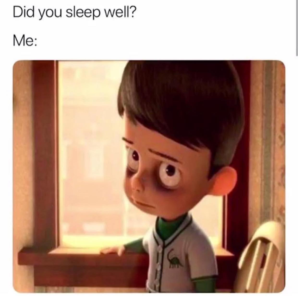 i dont sleep meme