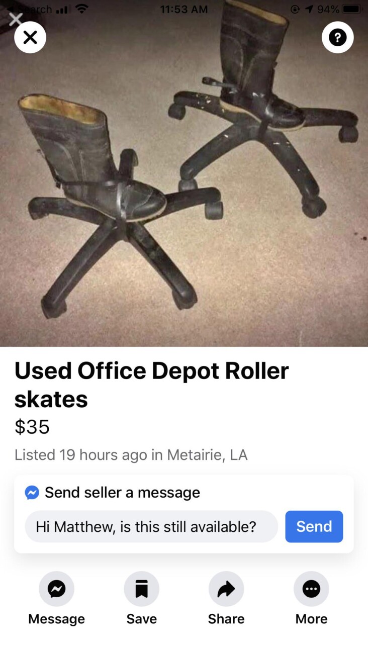 facebook marketplace item doesn't work