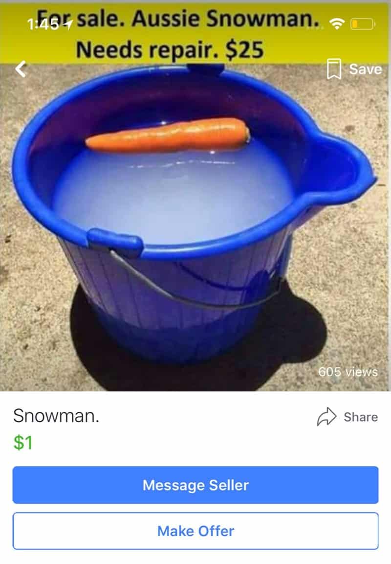 24 Of The Best Funny Facebook Market Place Items Ever Sold