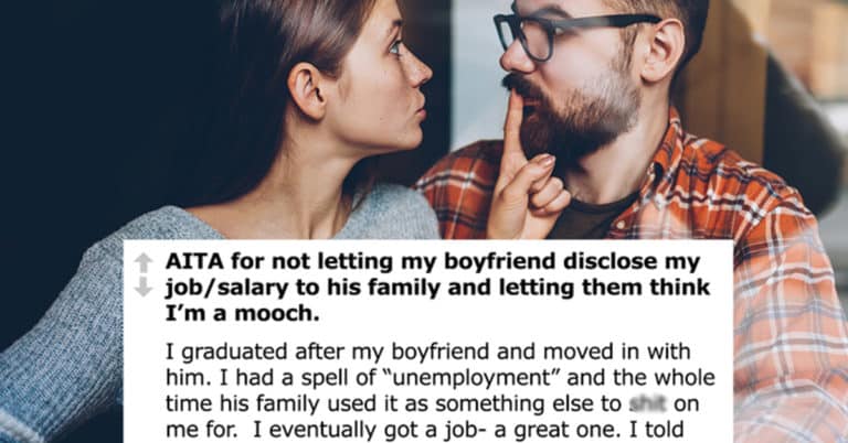 People Are Debating Whether This Woman Is A Jerk For Letting Her BF’s Family Think She’s Broke When She’s Not