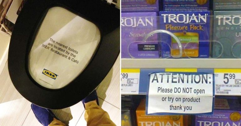 I Don’t Think I Want To Know The Story Behind Why These Signs Exist (18 Pics)