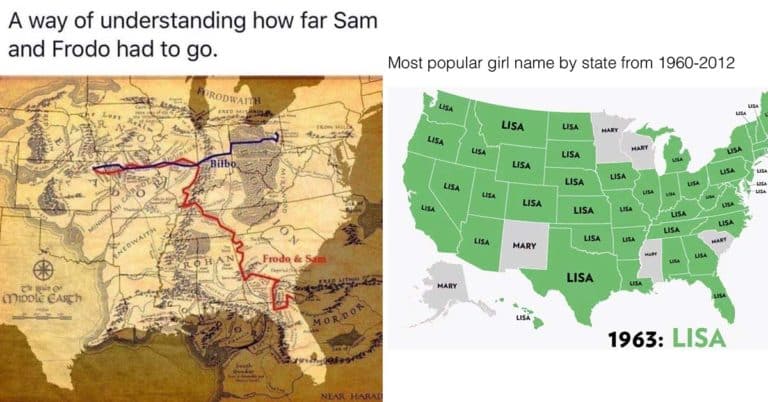 There’s A Map For That (21 Interesting Maps)