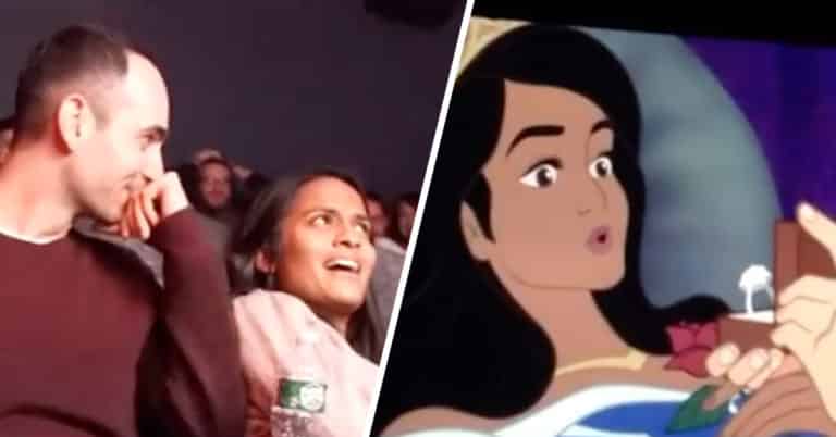 This Dude Proposed By “Hacking” His Girlfriend’s Favorite Disney Movie, “Sleeping Beauty”