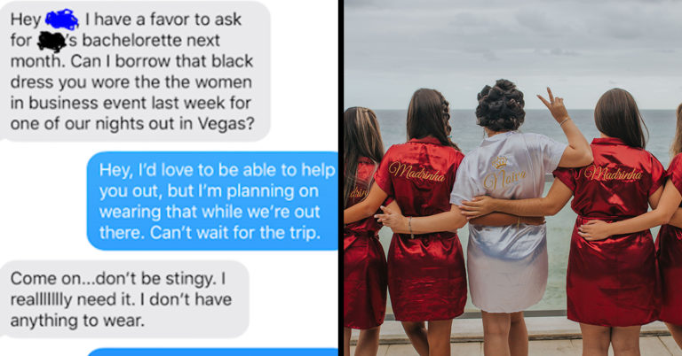 Woman Begins Insulting Her Friend After She Refused To Lend Her A Bachelorette Dress