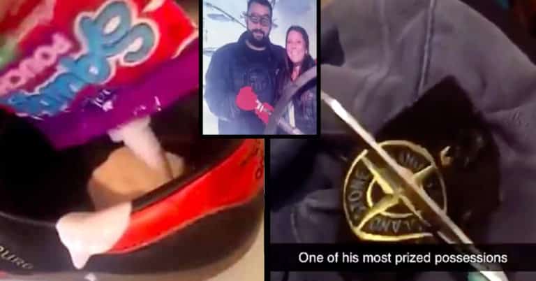 Woman Goes Viral After Filming Herself Destroying Cheating BF’s Belongings