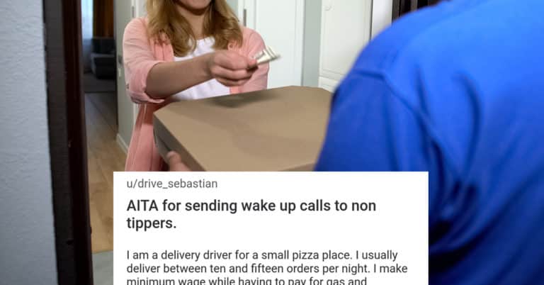 Pizza Delivery Driver Pranks Non-Tippers With Middle-Of-The-Night Wake Up Calls