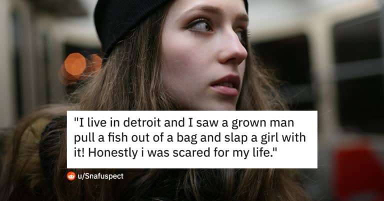 Oh, The Weird Things You See On Public Transportation (21 Posts)