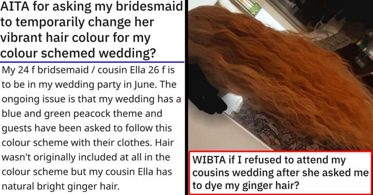 Bridezilla Posts About Her Cousin’s “Merida Hair” Ruining Her Wedding, Cousin Responds With Pics