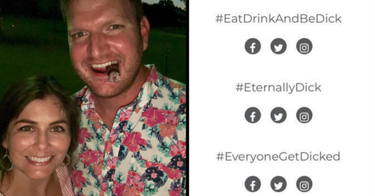 dick wedding hashtag, dick wedding hashtags