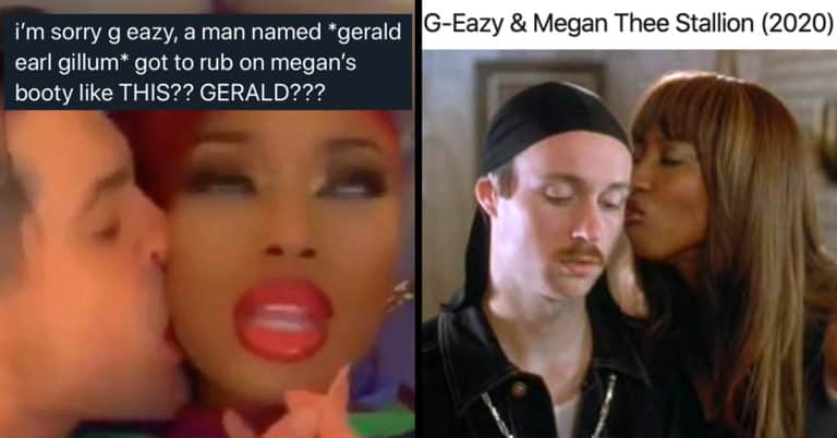 g eazy megan thee stallion reactions, g eazy megan thee stallion, g eazy megan thee stallion video, g eazy megan thee stallion tweets