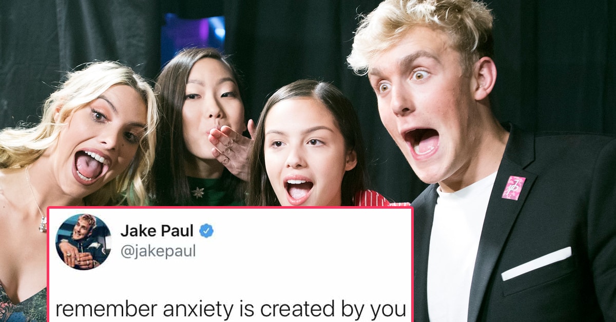 Jake Paul Anxiety "Cure" On Twitter