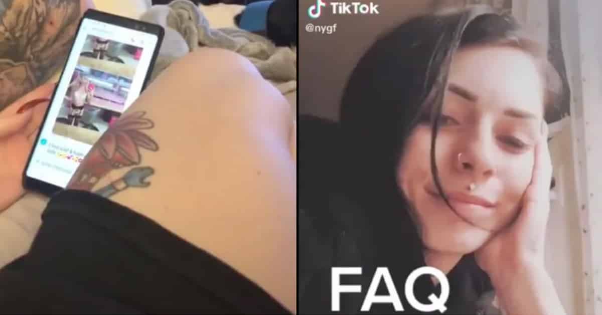 tiktok boyfriend caught cheating