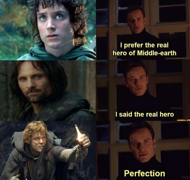 the lord of the rings ring meme