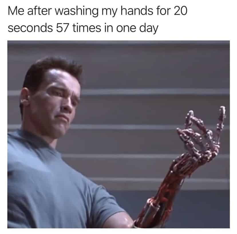 Pro Tip Wash Hands Meme