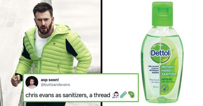 chris evans hand sanitizers, chris evans hand sanitizer