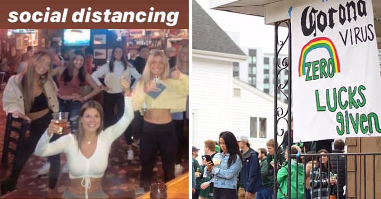 Don’t Be Like These Morons Heading To Bars And Mocking Social Distancing (20 Posts)