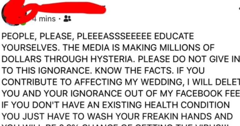 coronavirus bridezilla