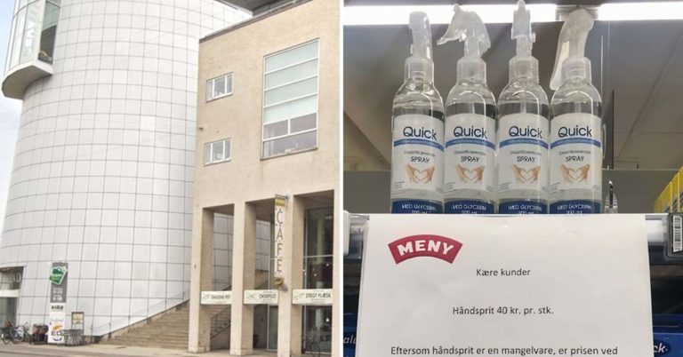 Danish Supermarket Figures Out How To Stop People From Hoarding Hand Sanitizer