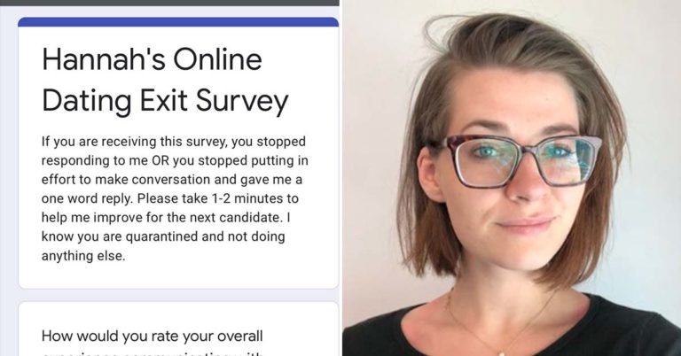 This Girl Used Her Quarantine Free Time To Make A Hilarious Dating “Exit Survey” (4 Pics)