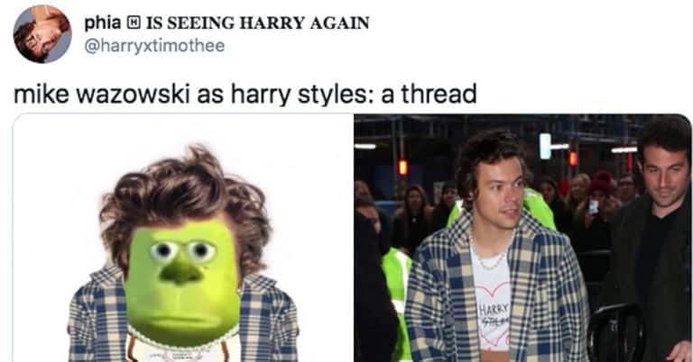 harry styles mike wazowski