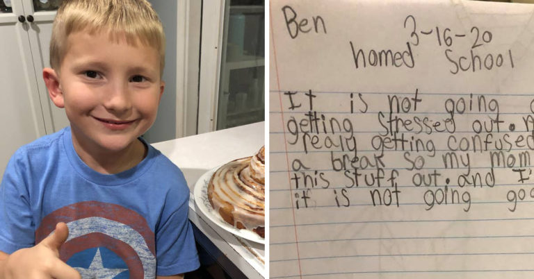“It Is Not Going Good”—Boy’s Hilariously Honest Homeschool Journal Sounds Like A Letter From A Civil War Soldier