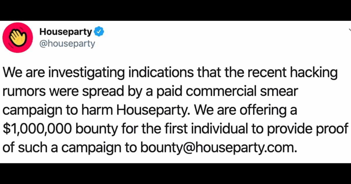 house party hack, house party safe, house party app safe, house party bounty