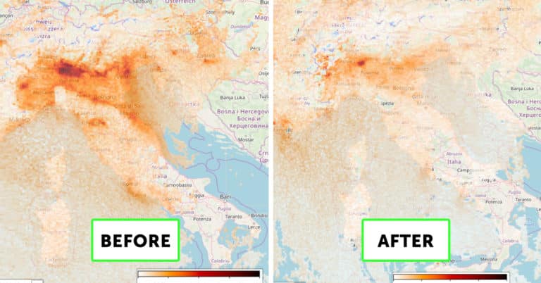 Italy’s Coronavirus Lockdown Has Cleared The Air Of Pollution, So That’s Something