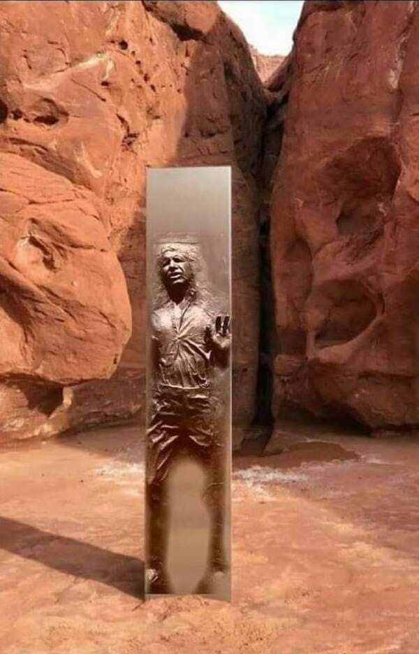 han solo carbonite funny picture