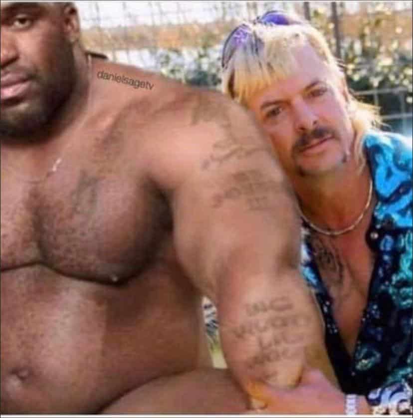 Big Dick Black Guy Meme Barry Wood | Leggings