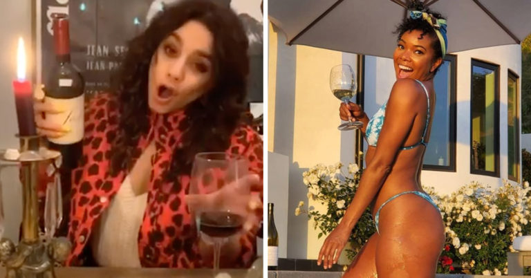 21 Bored Celebrities Getting Their Drank On And Posting About It