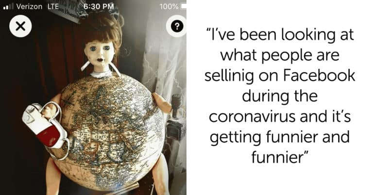 Guy Compiles List Of Weird Stuff People Are Selling On Facebook During Lockdown (23 Posts)