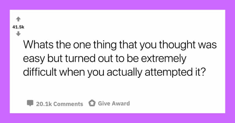 difficult thought was easy