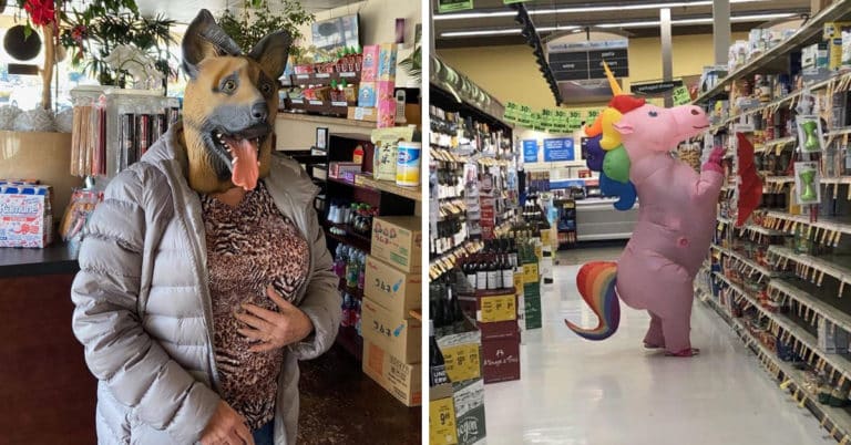 30 Of The Funniest Ways People Are Protecting Themselves From The Rona