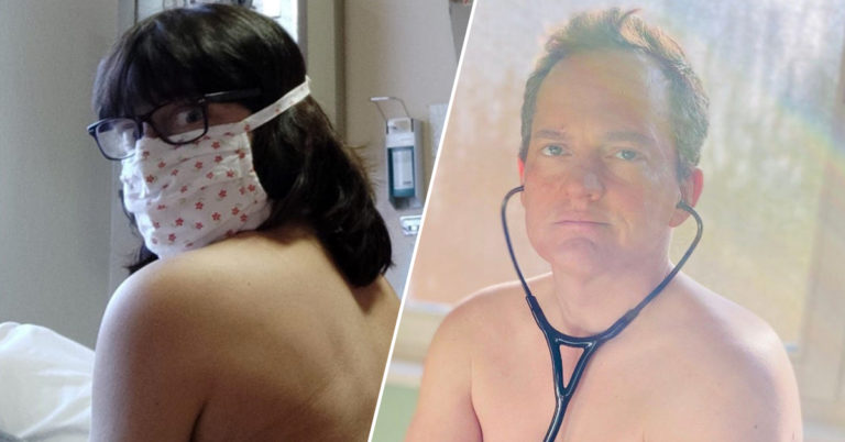 German Doctors Are Posing Nude To Protest Lack Of Protective Gear
