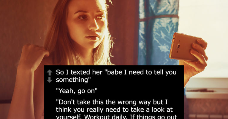 Guy Asks If It Was Wrong To Respond To A Nude From His GF By Telling Her To Lose Weight