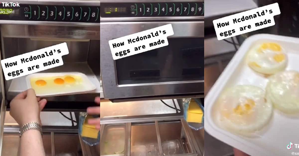 how mcdonalds cooks eggs tiktok