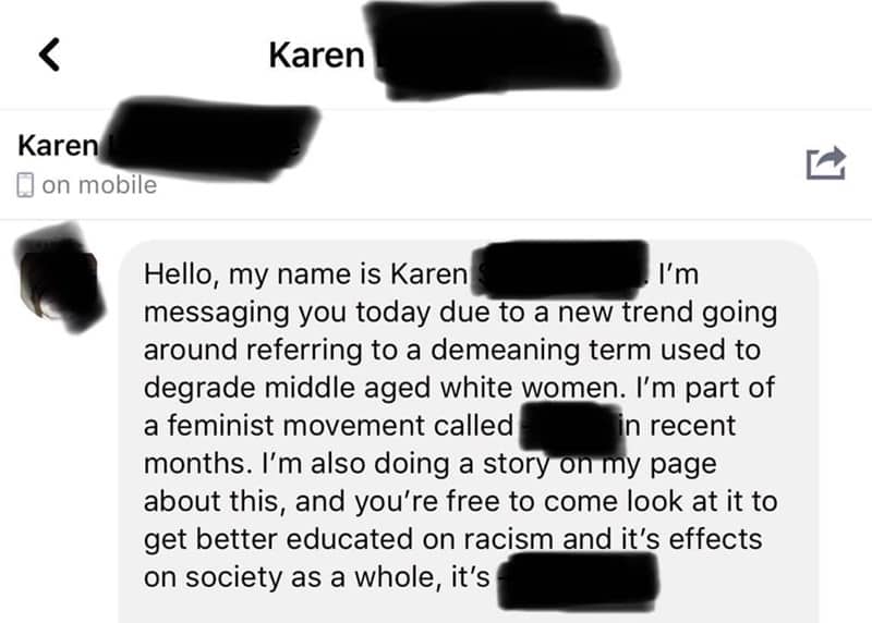 no karen facebook group funny, no karen facebook