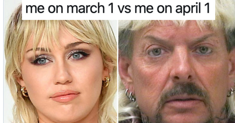 “Me On March 1 Vs. Me On April 1” (25 Memes)