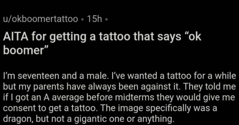 ok boomer tattoo, ok boomer tattoo aita