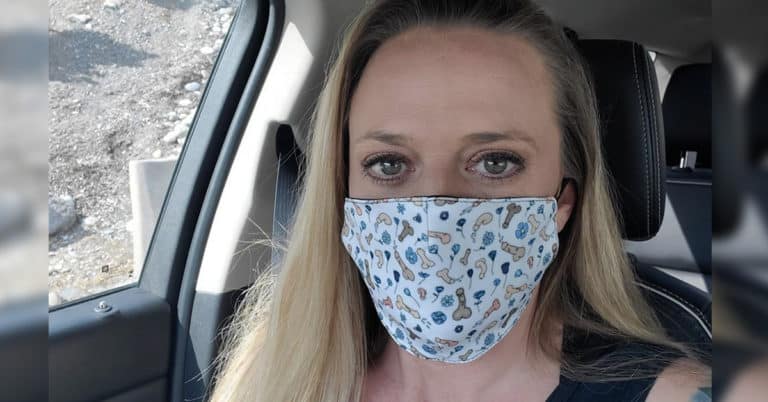 Woman’s Penis Mask To Force Strangers To Socially Distance Goes Viral