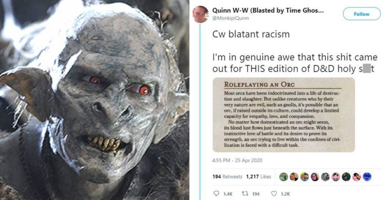 Twitter Debates Whether Orcs Are “Problematic”