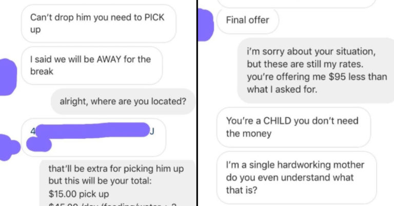 Karen Fails To Get Dog Sitter After Being Rude, Threatening, And Invoking A Sick Relative