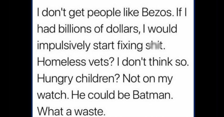 Woman Gets Schooled After Asking Why Billionaires Don’t Just “Impulsively Start Fixing” Stuff