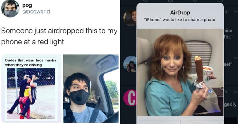 27 People Who Got Hilariously Trolled By AirDrops From Strangers