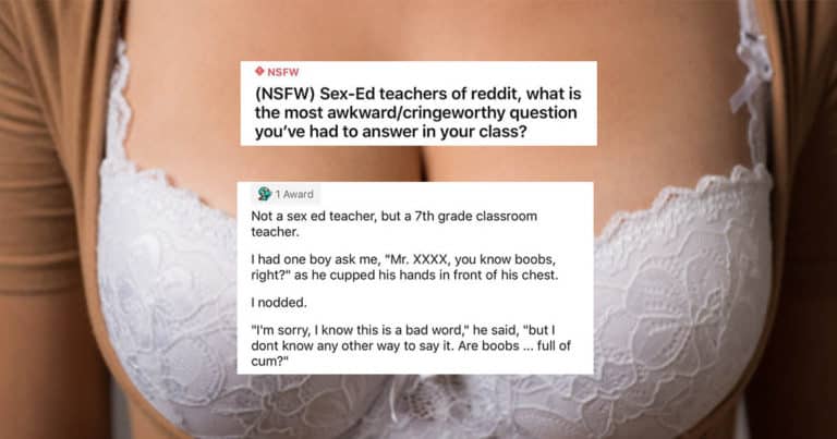 The “Most Awkward Or Cringeworthy” Questions Sex Ed Teachers Have Had To Answer (29 Replies)
